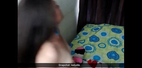  cheating  with tinder guy and he cums in teen NEW SNAP kelyalie1 , ignore video one